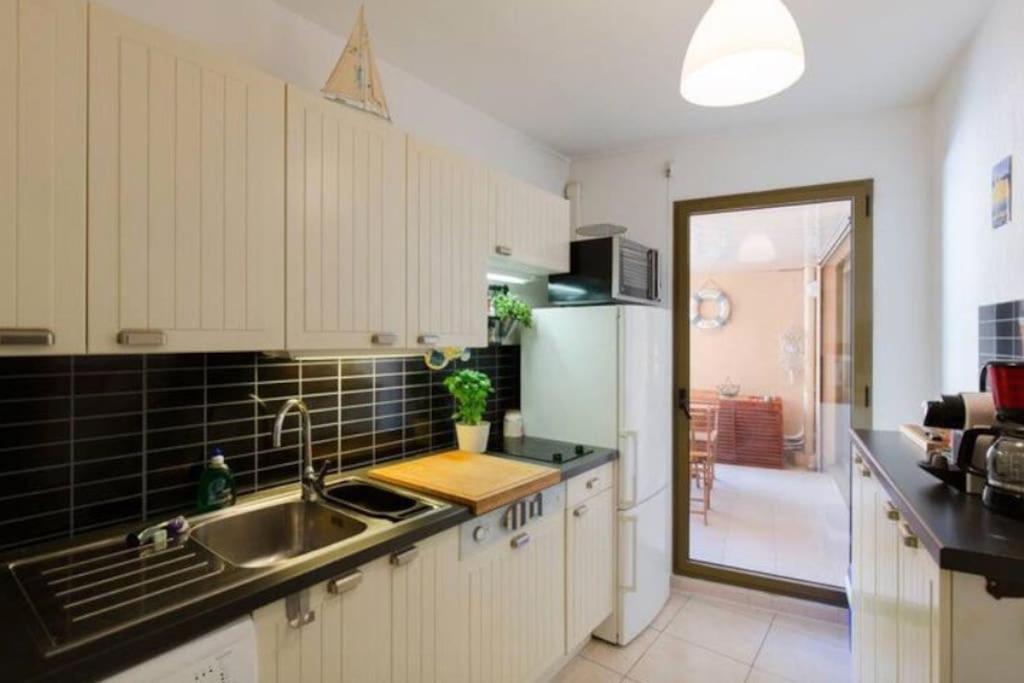 St Roch 2 - Appart 300 M De La Gare, Clim, Terrasse, Garage Antibes Eksteriør billede