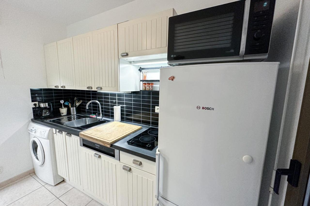 St Roch 2 - Appart 300 M De La Gare, Clim, Terrasse, Garage Antibes Eksteriør billede